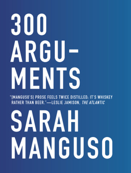 Manguso - 300 Arguments