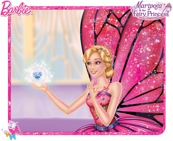 Mariposa gives the princess a magical Flutter Flower Mariposa and - photo 18