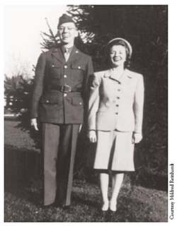 Chuck Rowland with his sister Mildred Reinhardt in 1943 A T THE close of the - photo 2