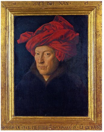 Fig 1 Jan van Eyck Portrait of a Man in a Red Turban 1433 oil on oak - photo 3