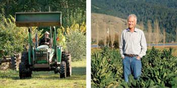 Organic farming pioneers Dennis Dierks left of Paradise Valley Produce and - photo 9