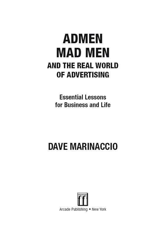 Copyright 2015 by Dave Marinaccio All rights reserved No part of this book may - photo 2