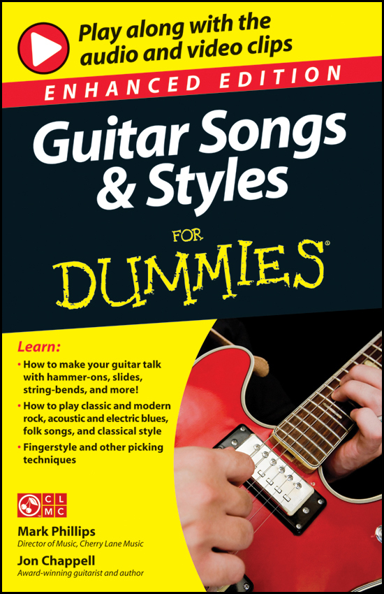 Media at a Glance Video Audio Guitar Songs Styles For Dummies Enhanced - photo 1