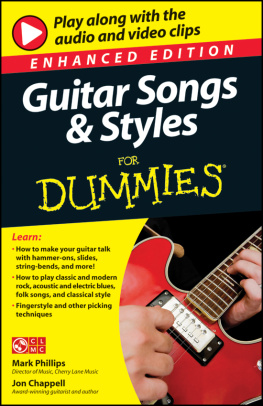 Mark Phillips - Guitar Songs and Styles For Dummies