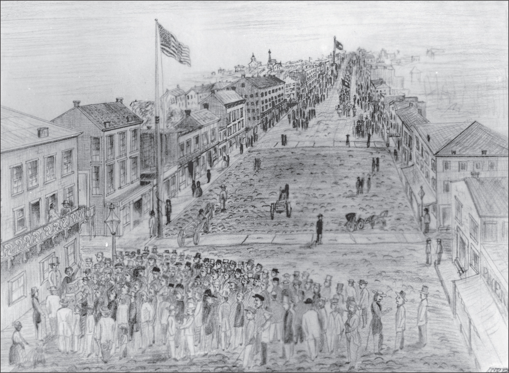 GAY STREET KNOXVILLE APRIL 1861 As a vote on Tennessees future in the Union - photo 2