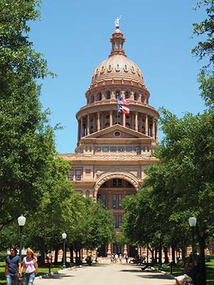 Texas State Capitol in Austin hot rod at the Lonestar Roundup Car Show - photo 12