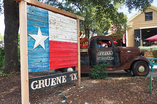 Texas pride in Gruene The Alamo The Hill Country is known for juicy peaches - photo 15