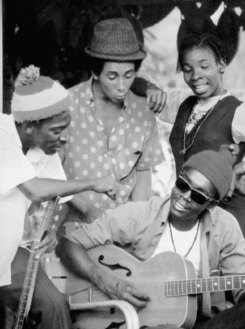The Teenagers with Rita Marley Tosh the most proficient guitarist considered - photo 8