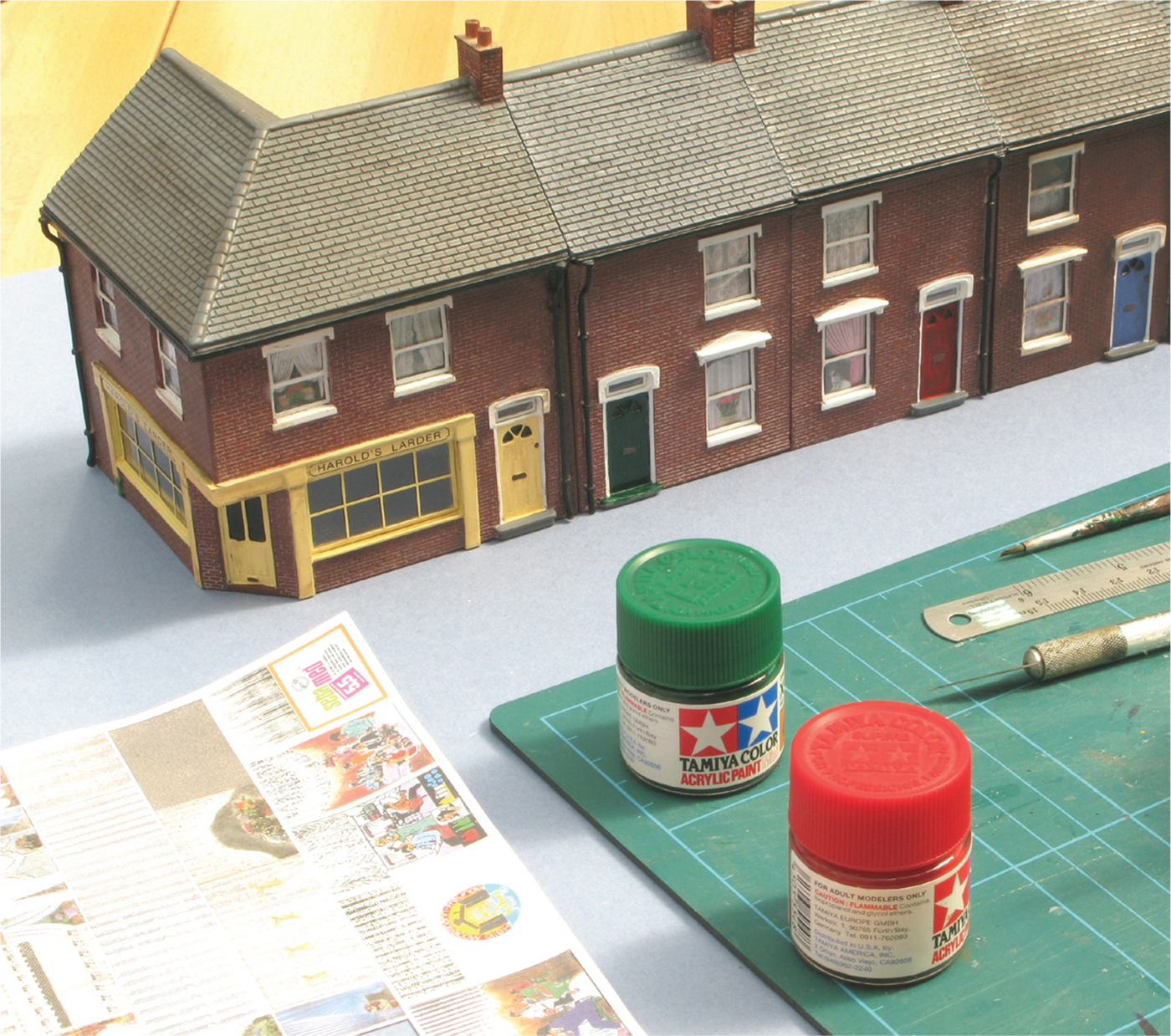 With the arrival of resin buildings the modeller can choose to buy suitable - photo 4