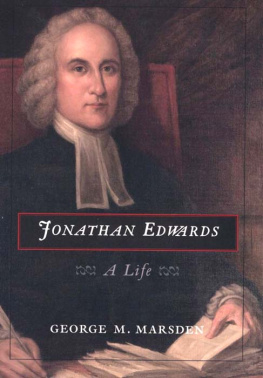 Marsden - Jonathan Edwards: a Life