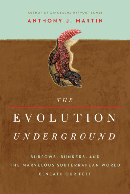 Martin - The evolution underground: burrows, bunkers, and the marvelous subterranean world beneath our feet