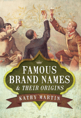 Martin - Famous brand names and their origins