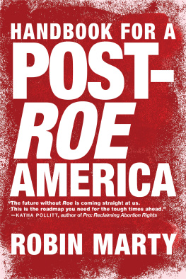 Marty - Handbook for a Post-Roe America