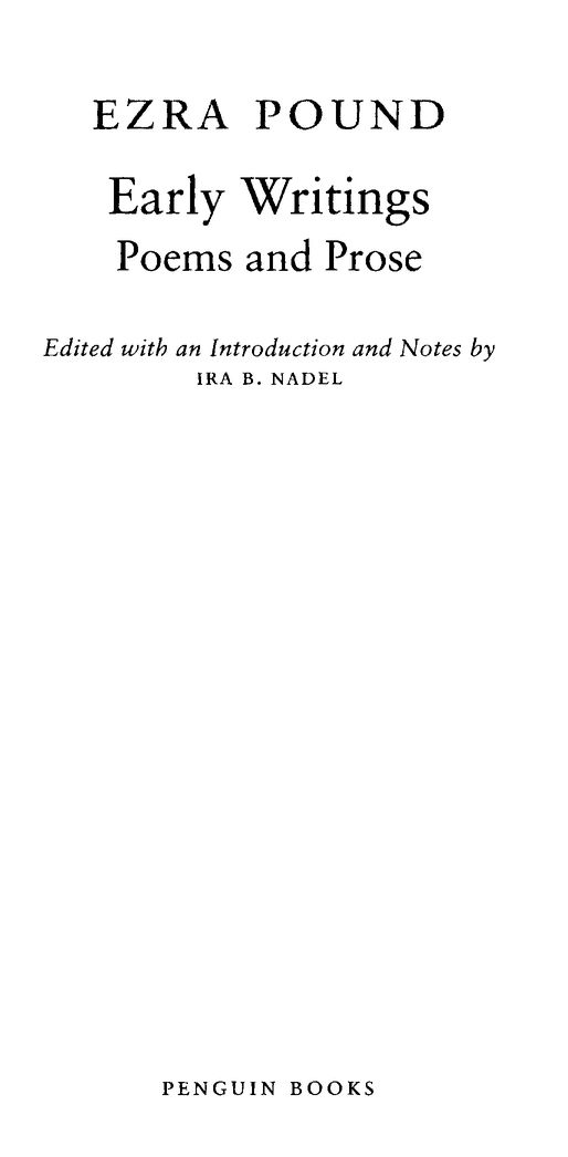 Introduction T S Eliot called Ezra Pound il miglior fabbro the better - photo 3