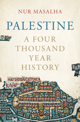 Masalha Palestine: a four thousand year history