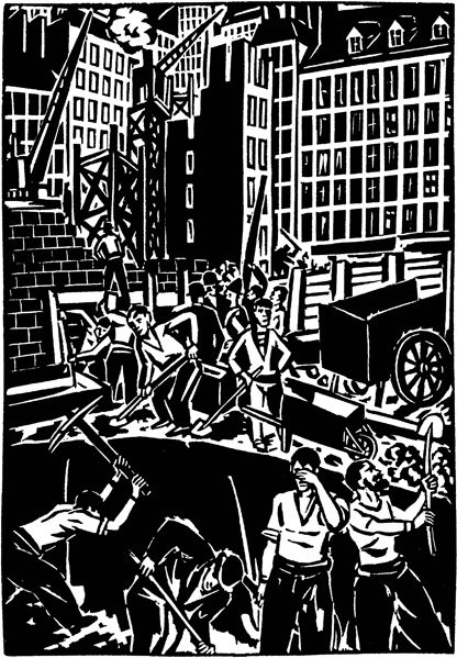 The City A Vision in Woodcuts - photo 10