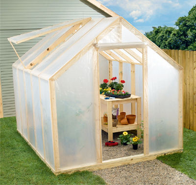 Building a greenhouse is a great way for gardeners to jump-start the growing - photo 8