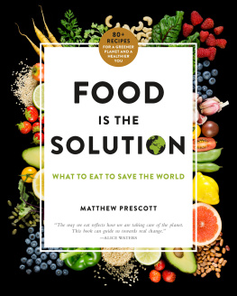 Matthew Prescott Food is the Solution