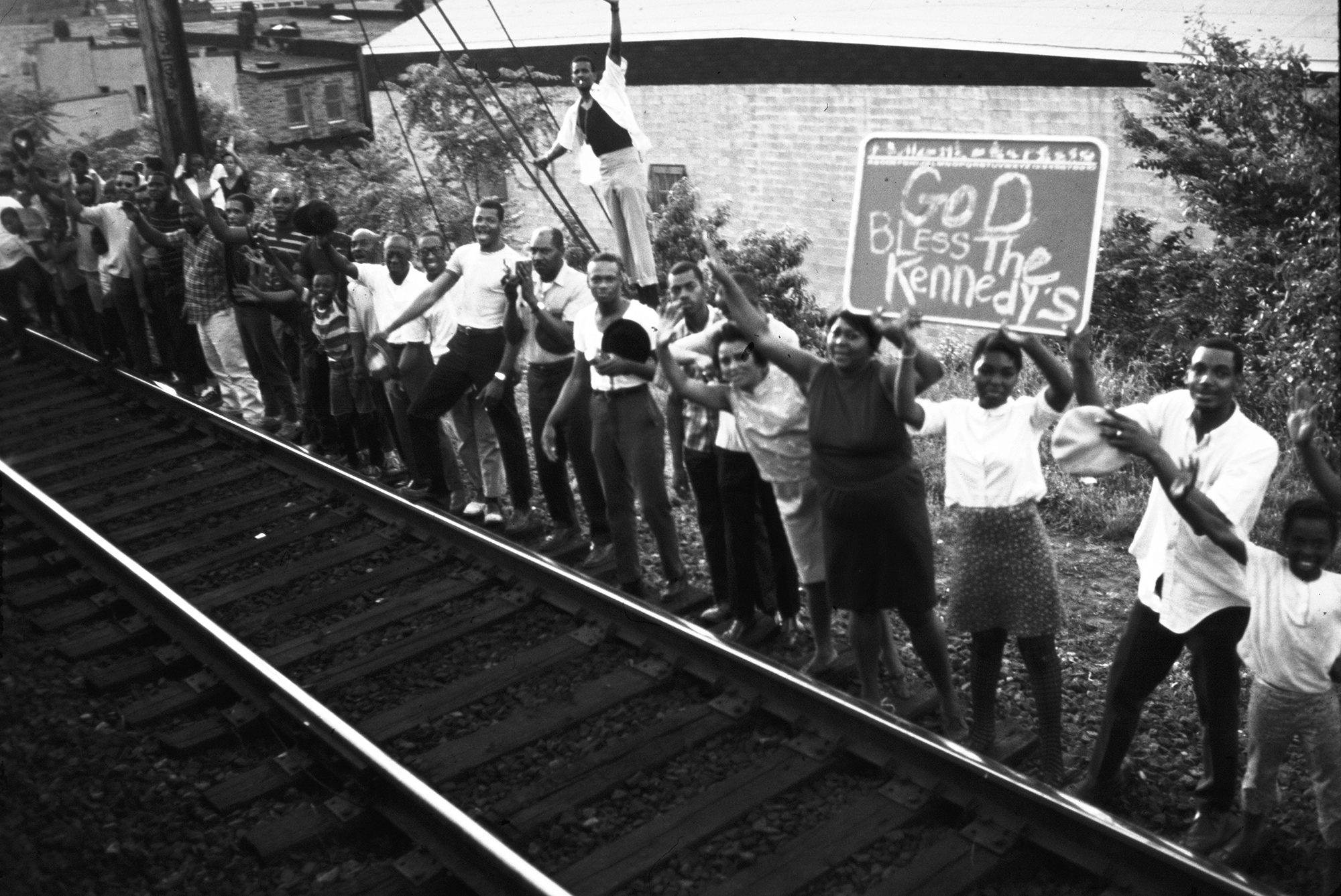 Those who loved him stand in salute of Bobby Kennedys funeral train PROLOGUE - photo 4
