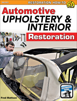 Mattson Automotive upholstery and interior: restoration