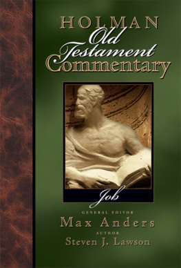 Max Anders - Holman Old Testament Commentary Volume 10--Job
