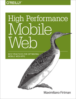 Maximiliano Firtman - High Performance Mobile Web