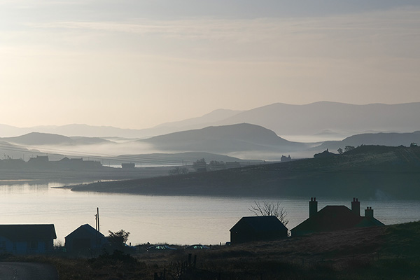 Tong This misty dawn over Tong to Tiumpan Head and Point might have looked just - photo 3