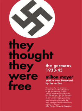 Mayer - They Thought They Were Free