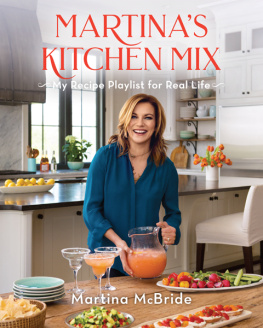 McBride - Martinas kitchen mix: my recipe playlist for real life