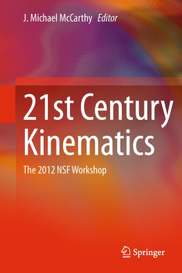 Mccarthy - 21st Century Kinematics