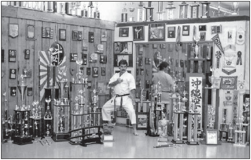 Patrick McCarthy with his awards Vancouver Karate Centre A holder of a - photo 5