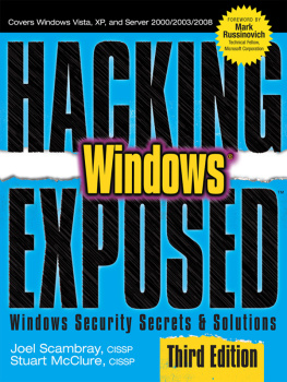 McClure Stuart - Hacking ExposedTM Windows