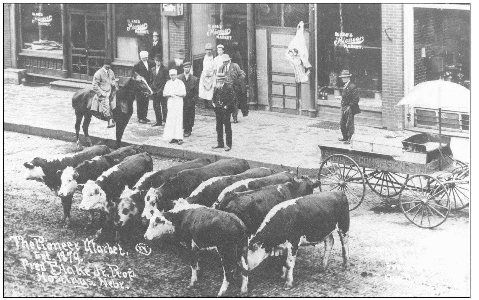 Blakes Pioneer Meat Market was established in 1874 located at 707 West First - photo 7