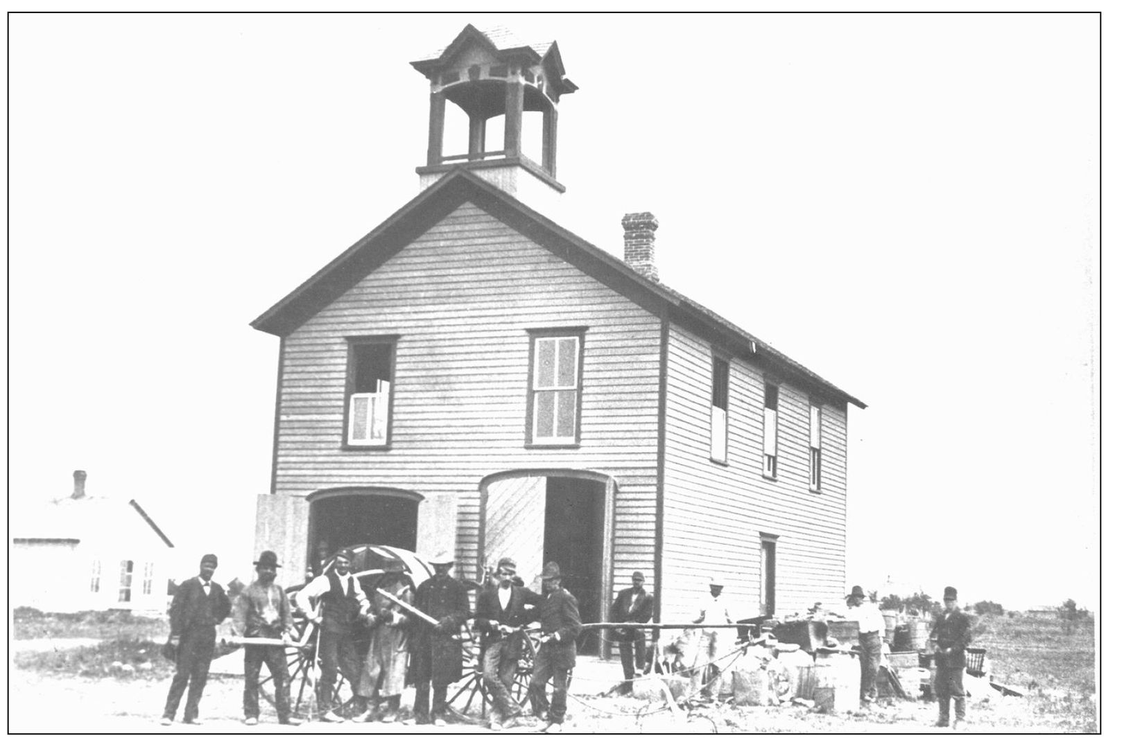 The Hastings Fire Department was organized in 1878 a few months after a blaze - photo 9