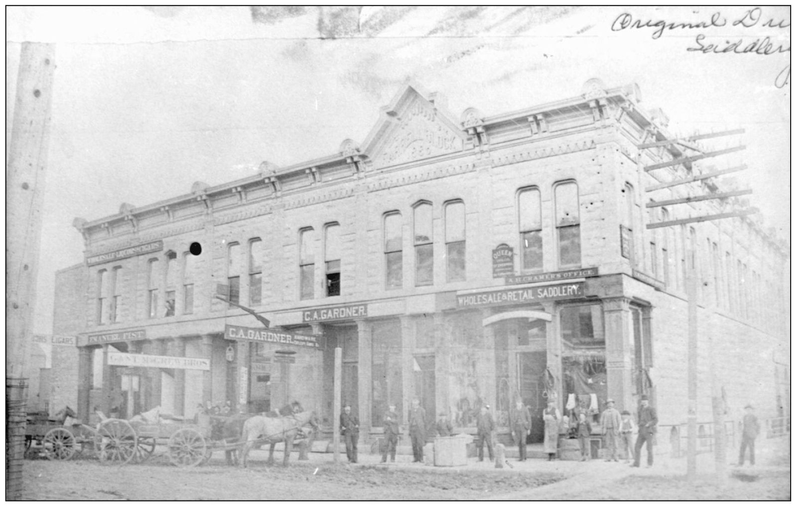 The Farrell Block still located at Second Street and Denver Avenue was built - photo 12