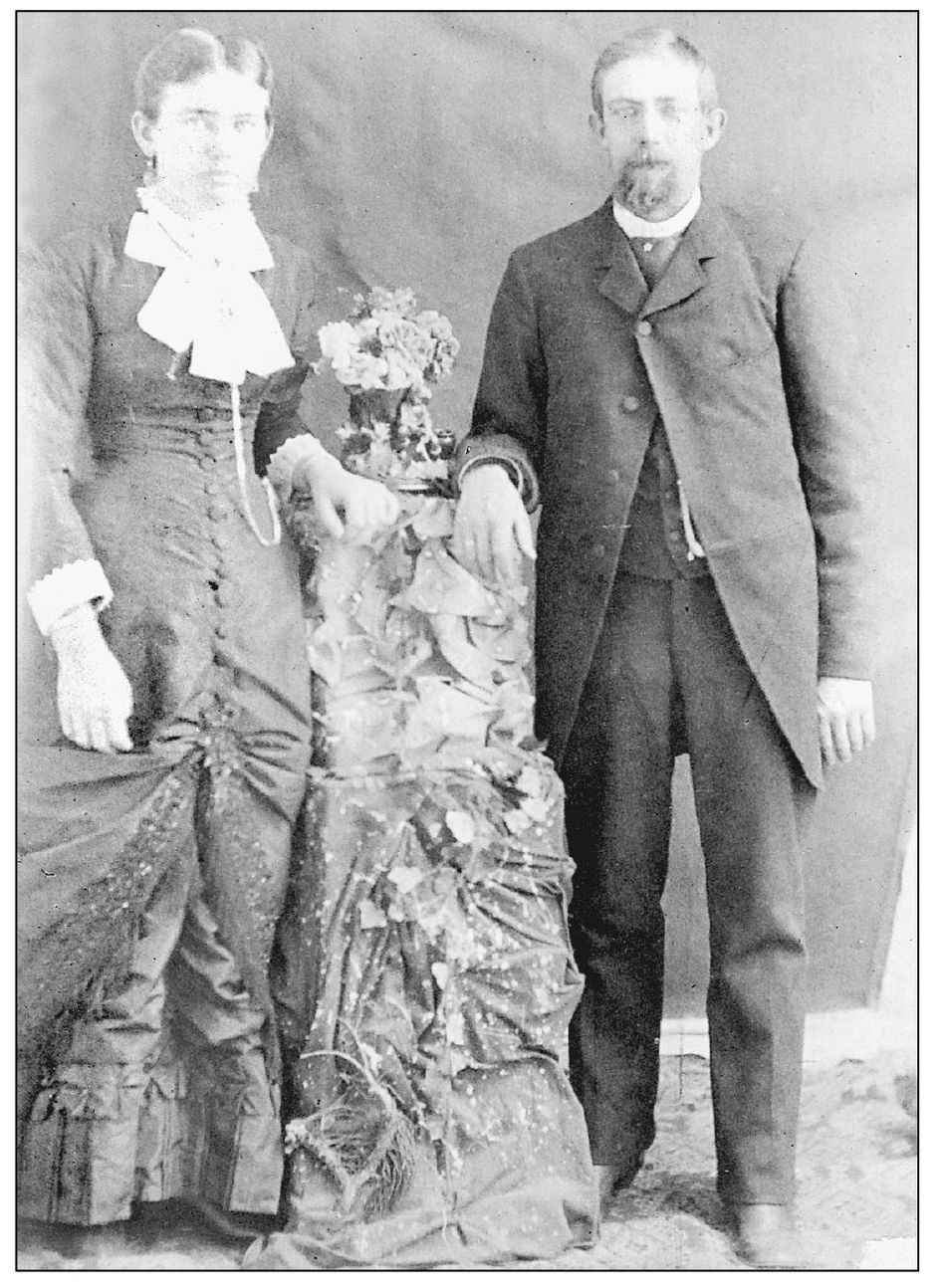 Kate Haley and Stephen Bass were married on December 25 1883 The Bass family - photo 11