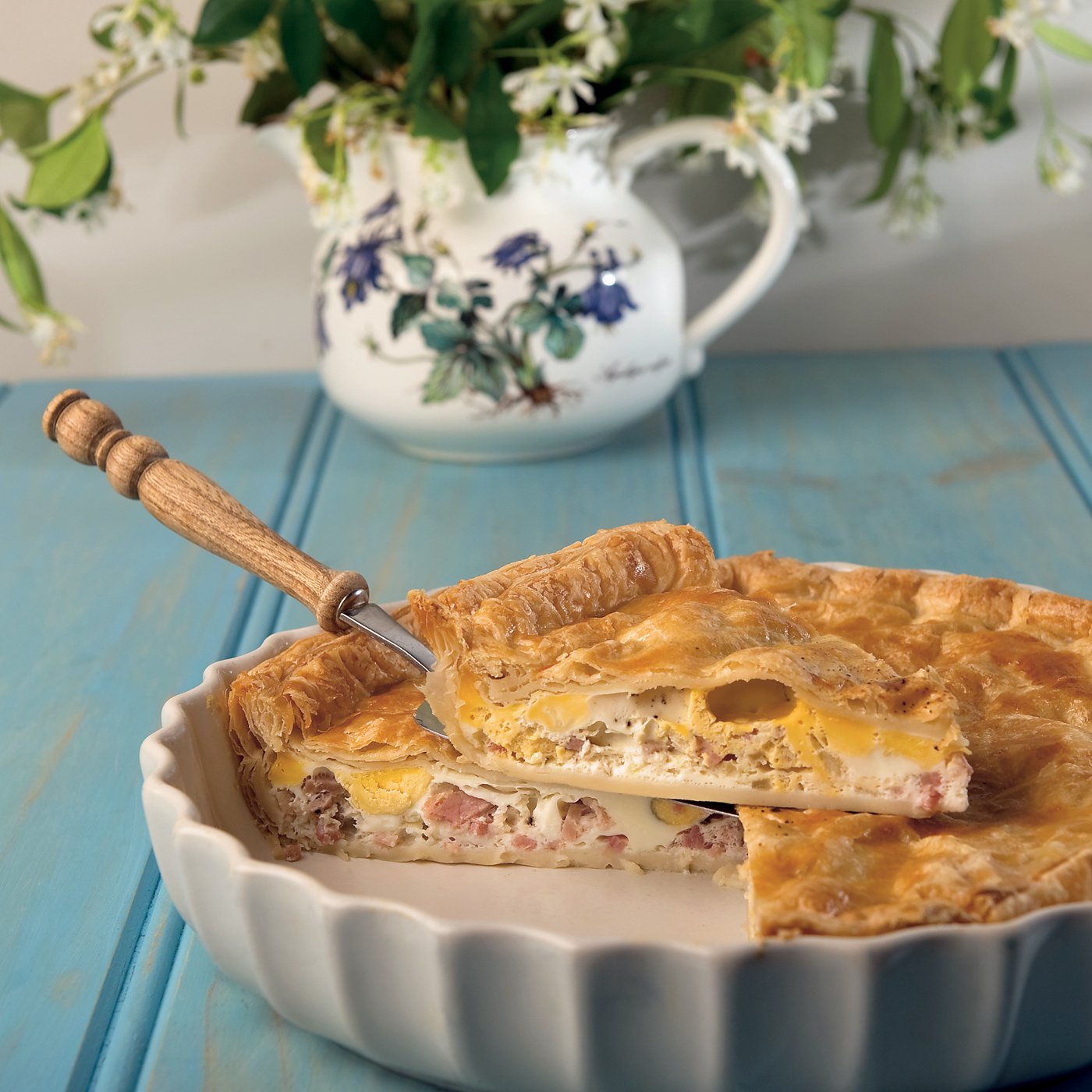 Bacon Egg Pie Recipe from Shane Hunia of Coromandel New Zealand - photo 4