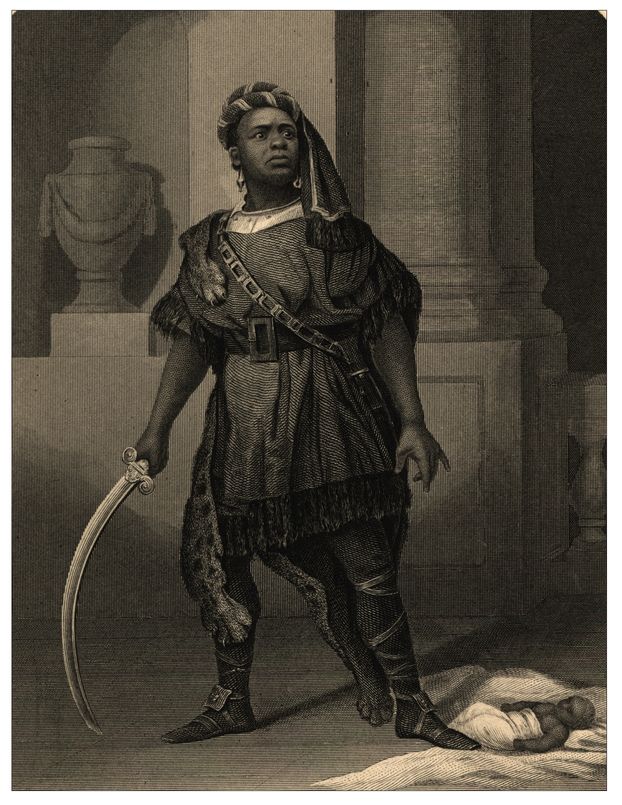 Ira Aldridge as Aaron the Moor c 1835 Publishers Note IT IS ALMOST half a - photo 3