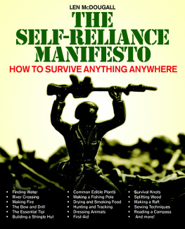 McDougall The self-reliance manifesto: how to survive anything anywhere
