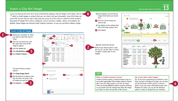 Teach Yourself VISUALLY Excel 2016 Table of Contents Guide Pages CHAPTER 1 - photo 9