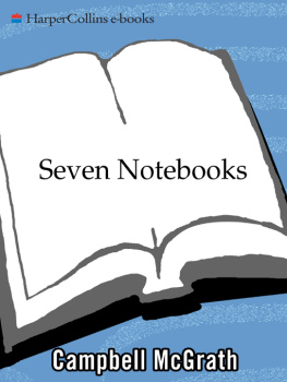 McGrath Seven Notebooks