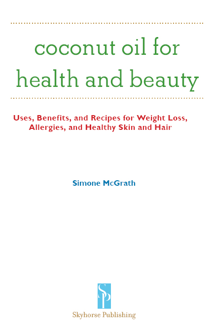 Copyright 2014 by Simone McGrath This book is a general educational - photo 2