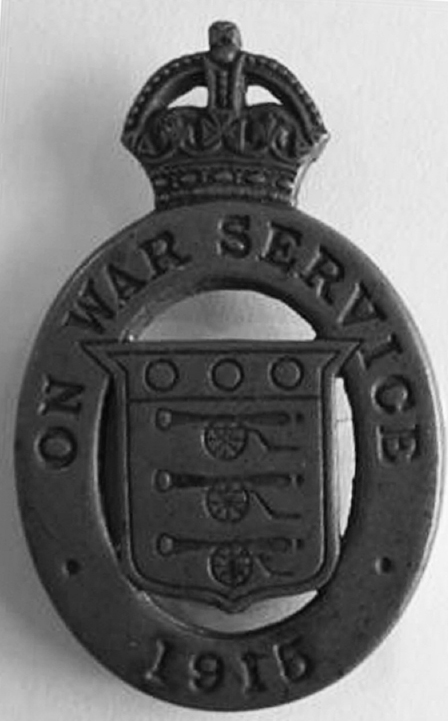 The On War Service munition badge The contribution of the proactive members - photo 8