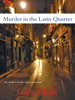 Cara Black - Murder in the Latin Quarter