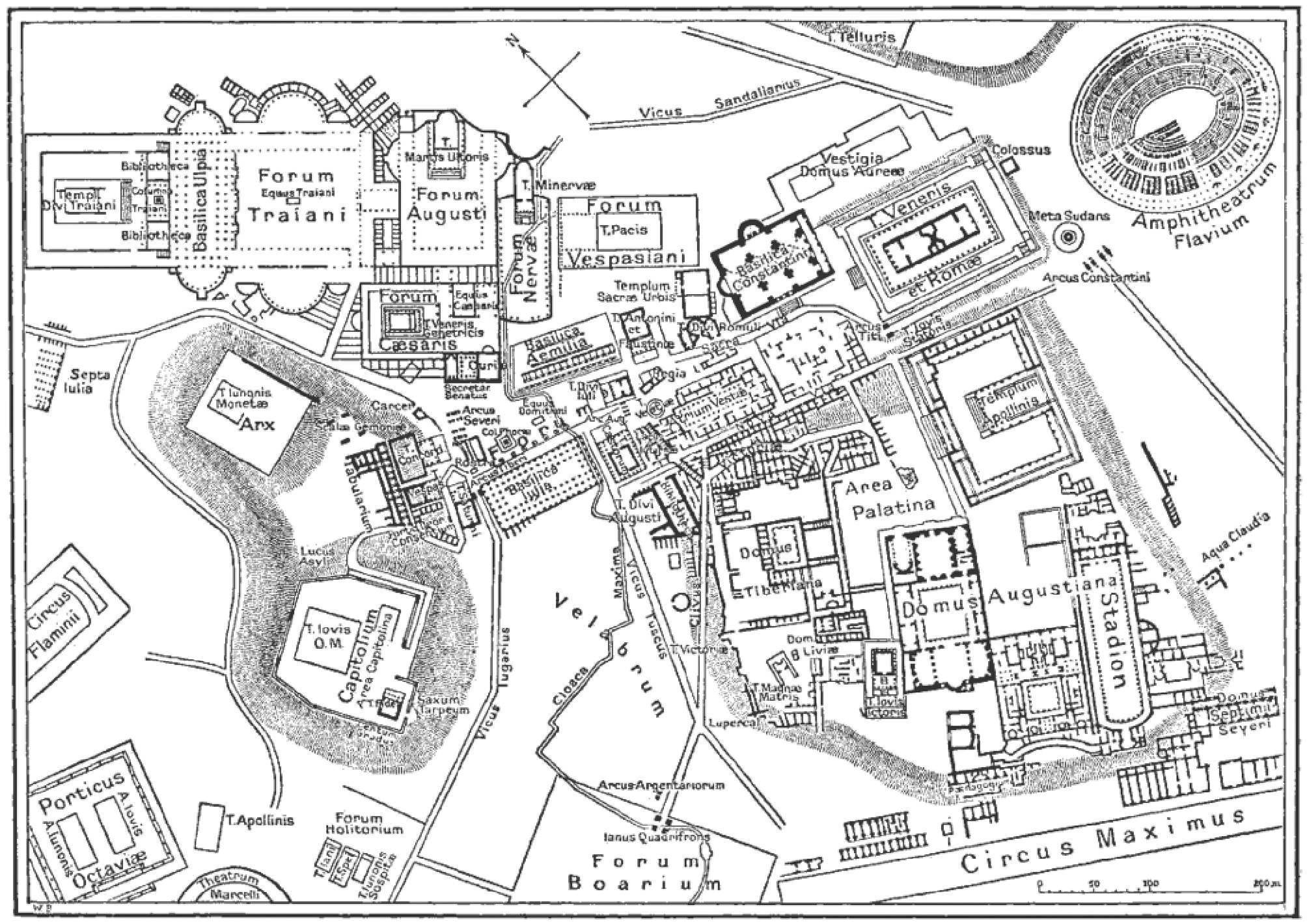 Map 2 Central Rome Wikimedia Commons Map 3 The Limes in Germany Second - photo 4