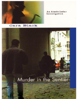 Cara Black Murder in the Sentier