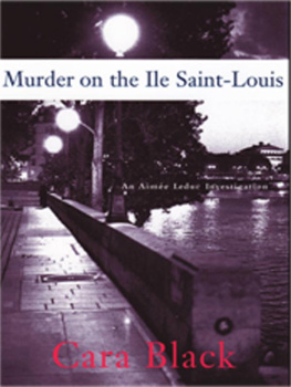 Cara Black Murder on the Ile Saint-Louis