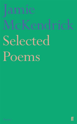McKendrick Selected Poems