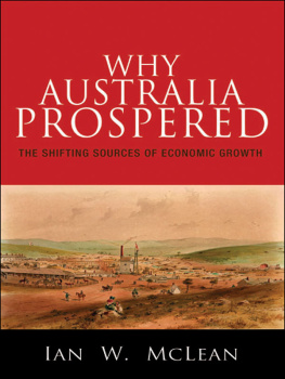 McLean - Why Australia prospered: the shifting sources of economic growth