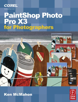 McMahon - PaintShop Photo Pro X3 for Photographers